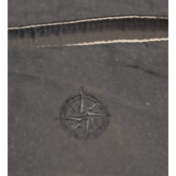 VTG Freightliner Jacket Mens L Black Destinations Bomber American Identity - Picture 6 of 16